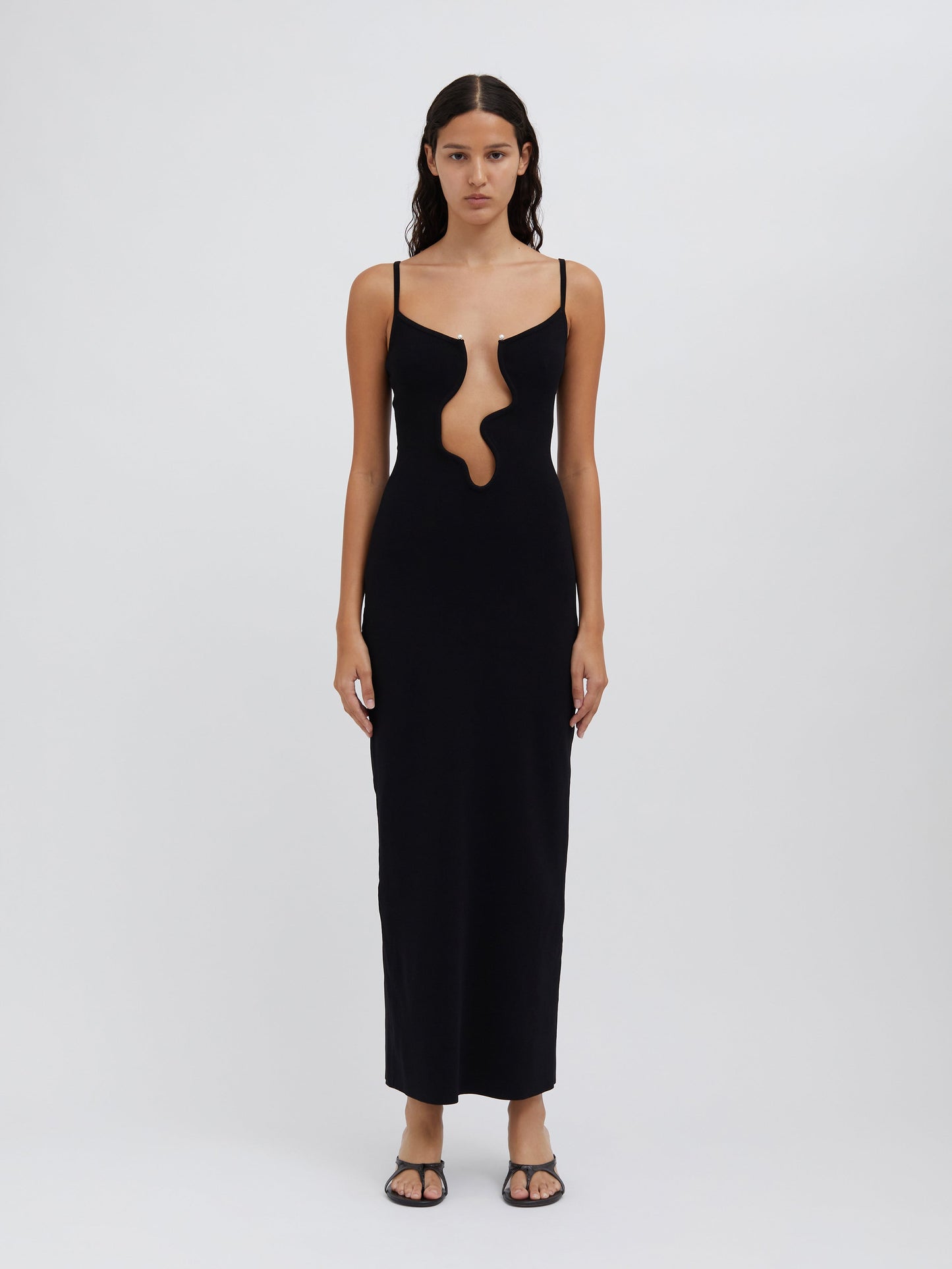 Christopher Esber Salacia Wire Column Dress