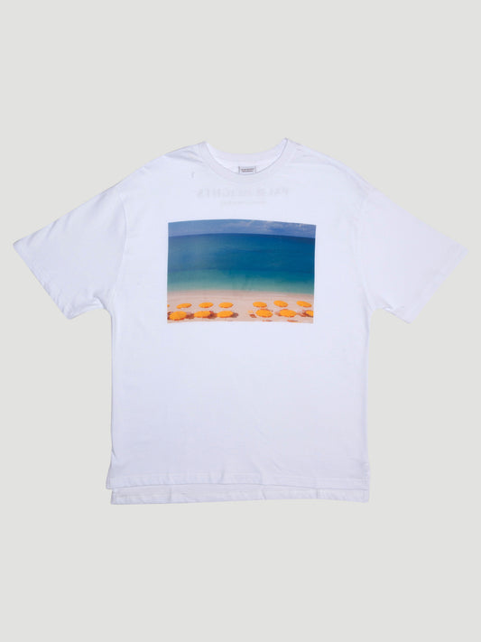 Palm Heights Signature Beach Print T-shirt