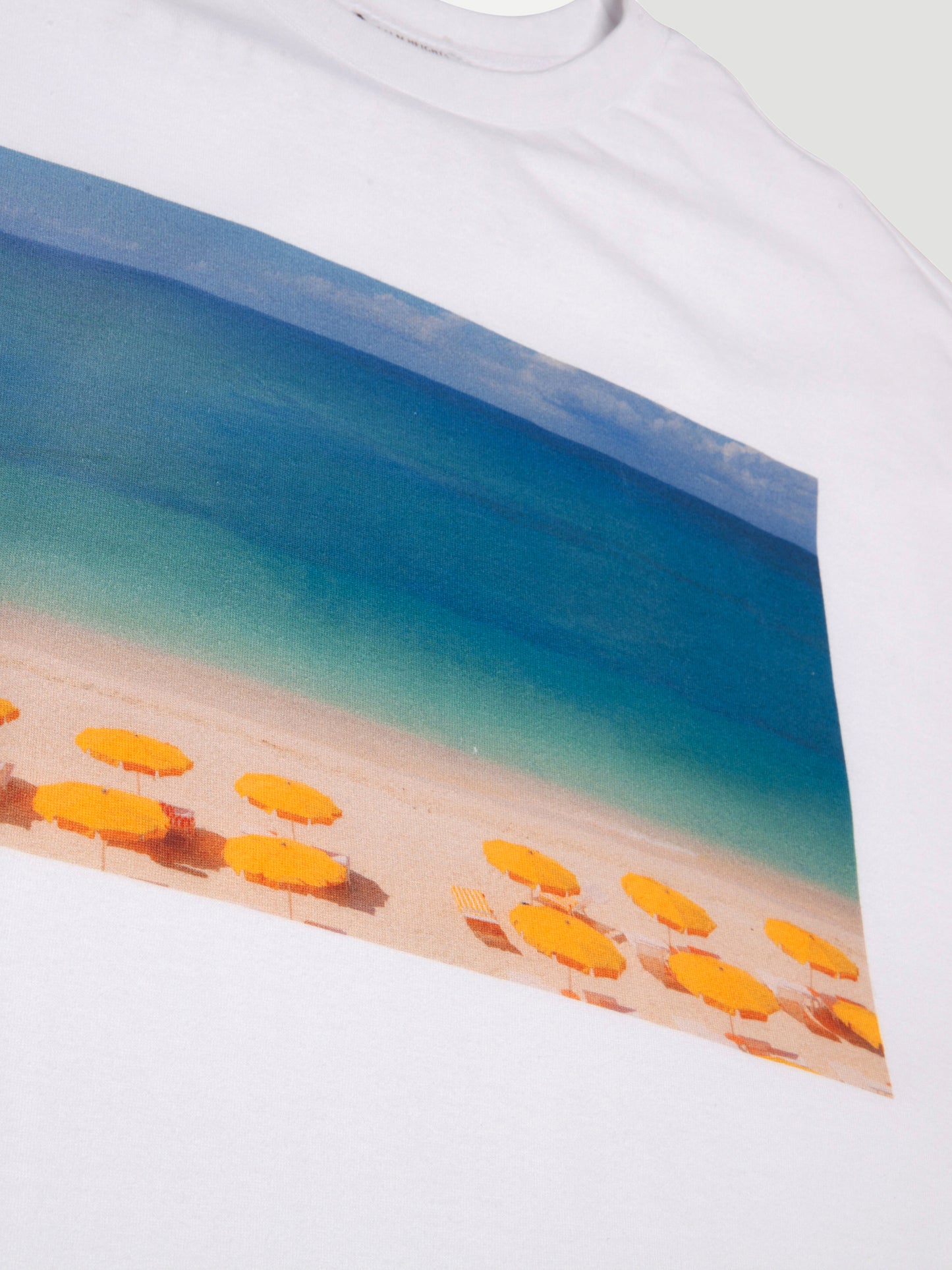 Palm Heights Signature Beach Print T-shirt