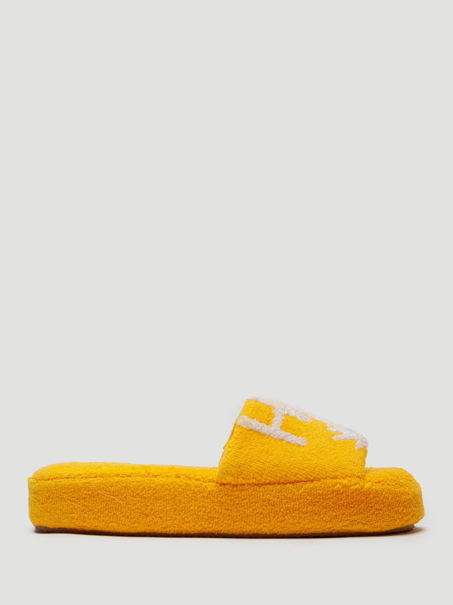 Palm Heights Terry Cloth Beach Slides