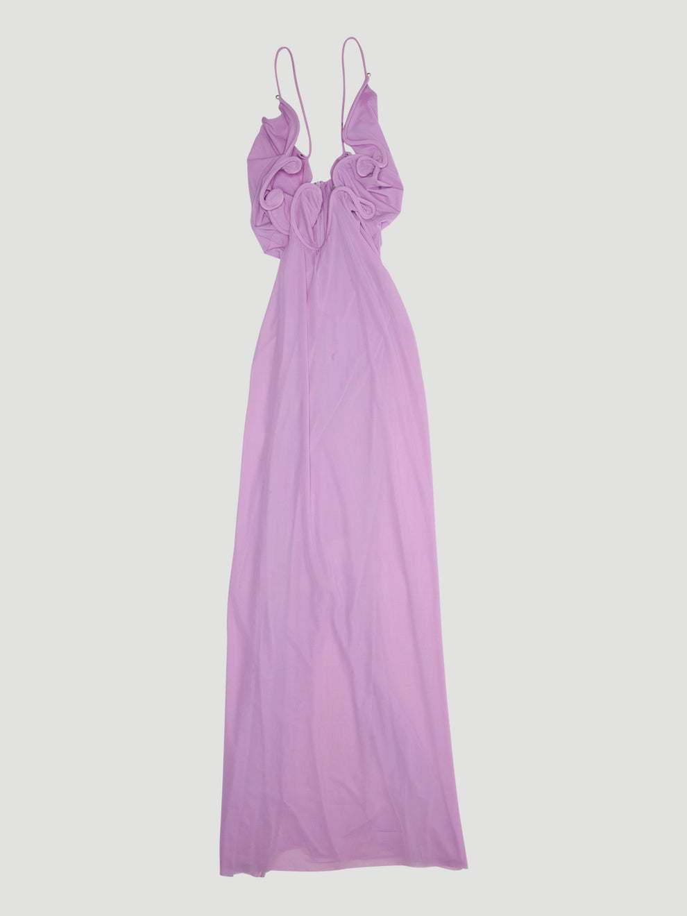 christopher esber dress pink Beach Quartz embellished maxi dress in pink - Christopher Esber