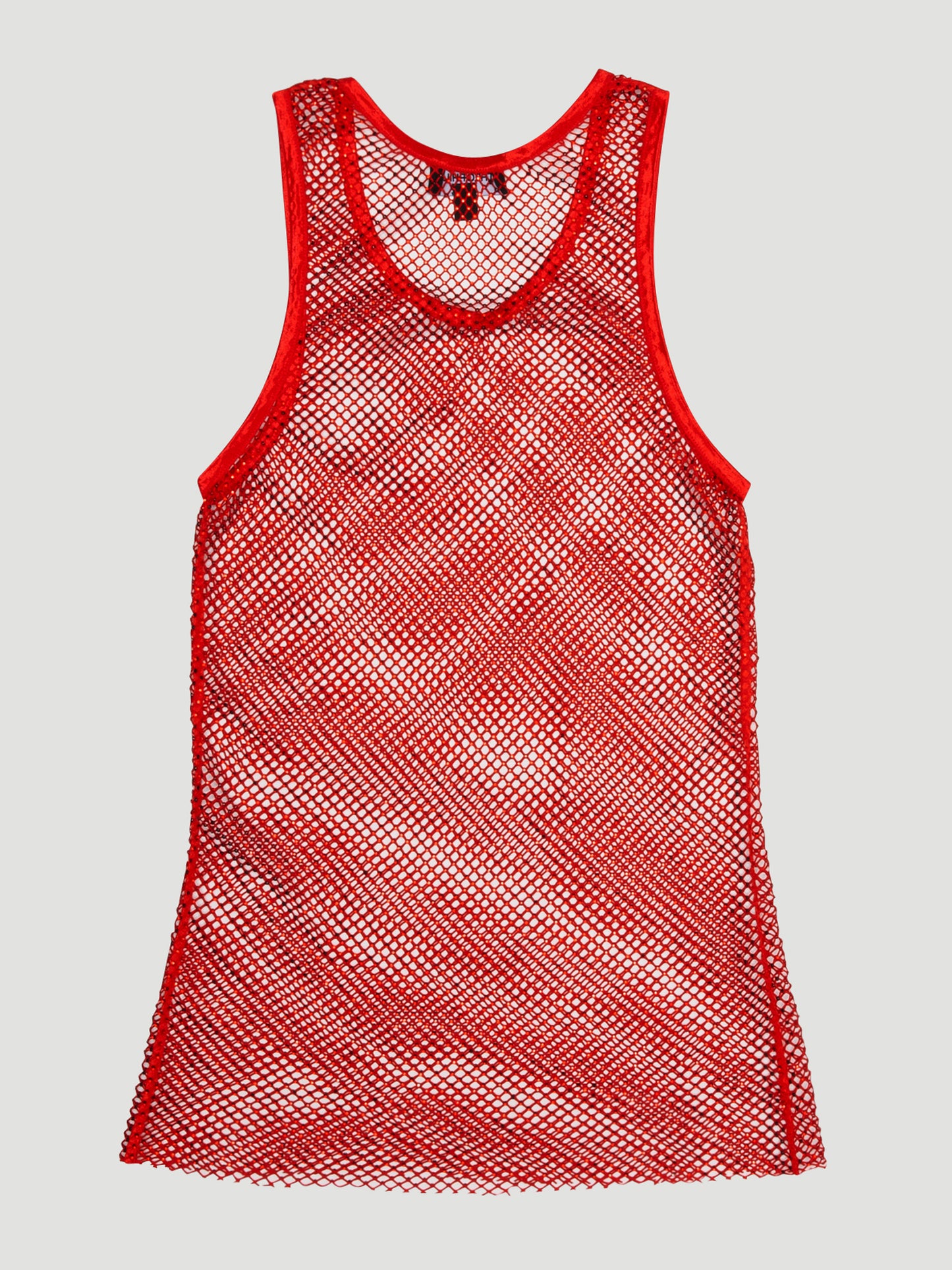 Theophilio Crystal Fishnet Tank