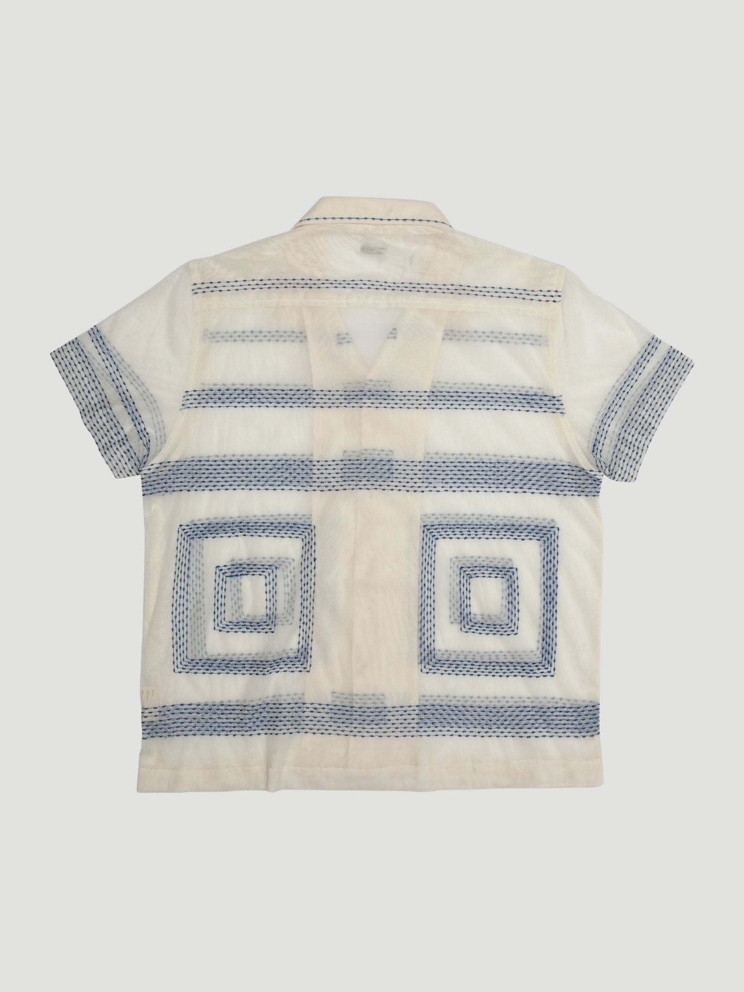 BODE Tile Stitch Short Sleeve Shirt – Dolores