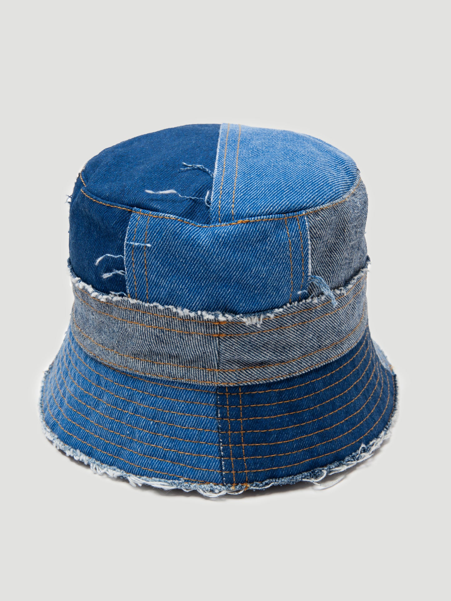 MARNI Patchwork Denim Bucket Hat