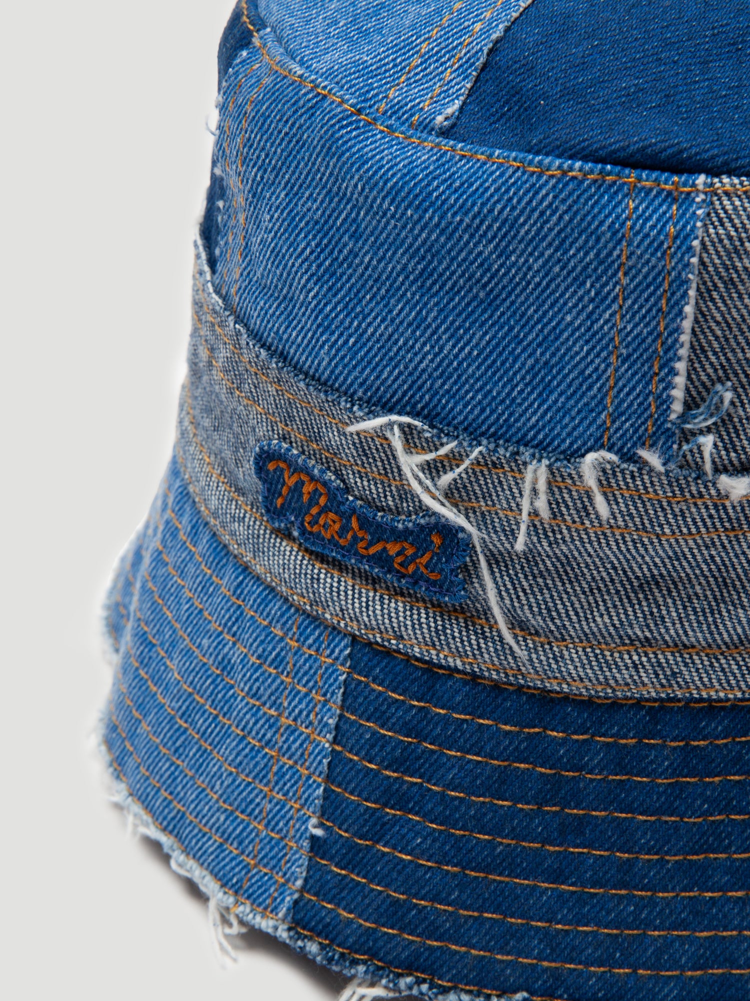 MARNI Patchwork Denim Bucket Hat – Dolores