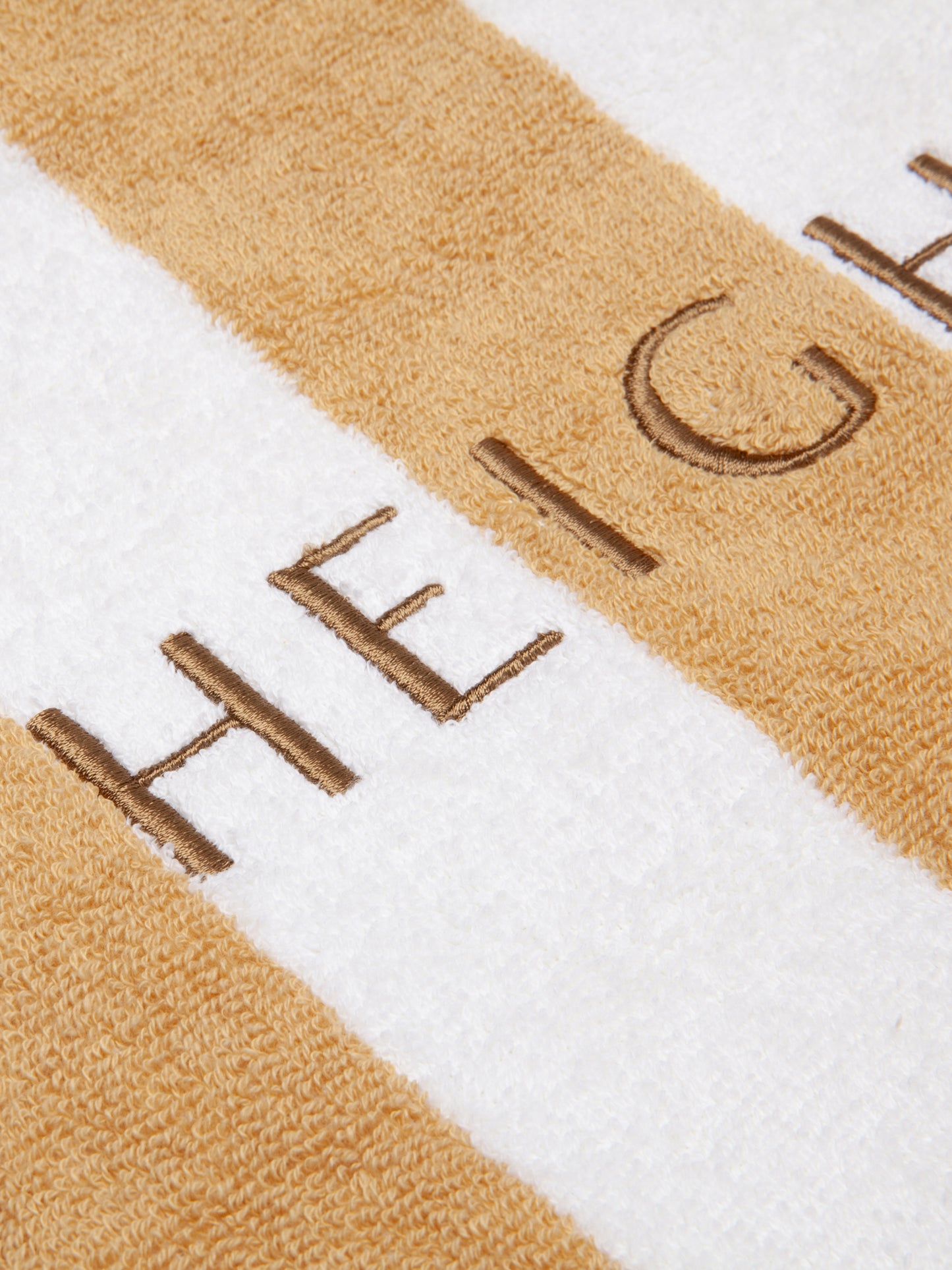 Palm Heights Signature Striped Towel