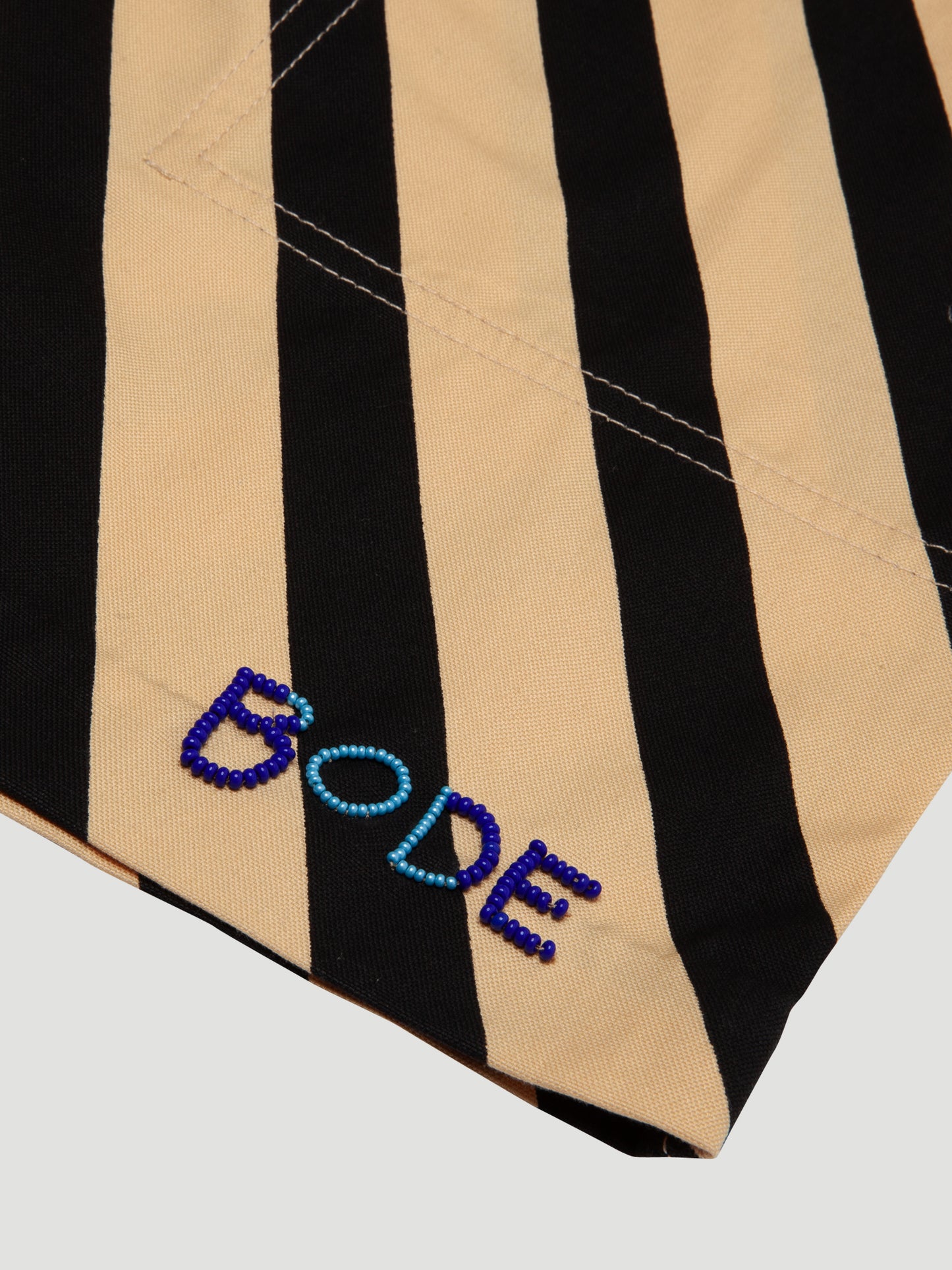 BODE Domino Stripe Shorts