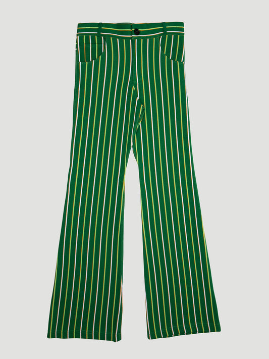 MARNI Jacquard Vertical Stripe Technical Knit Trousers