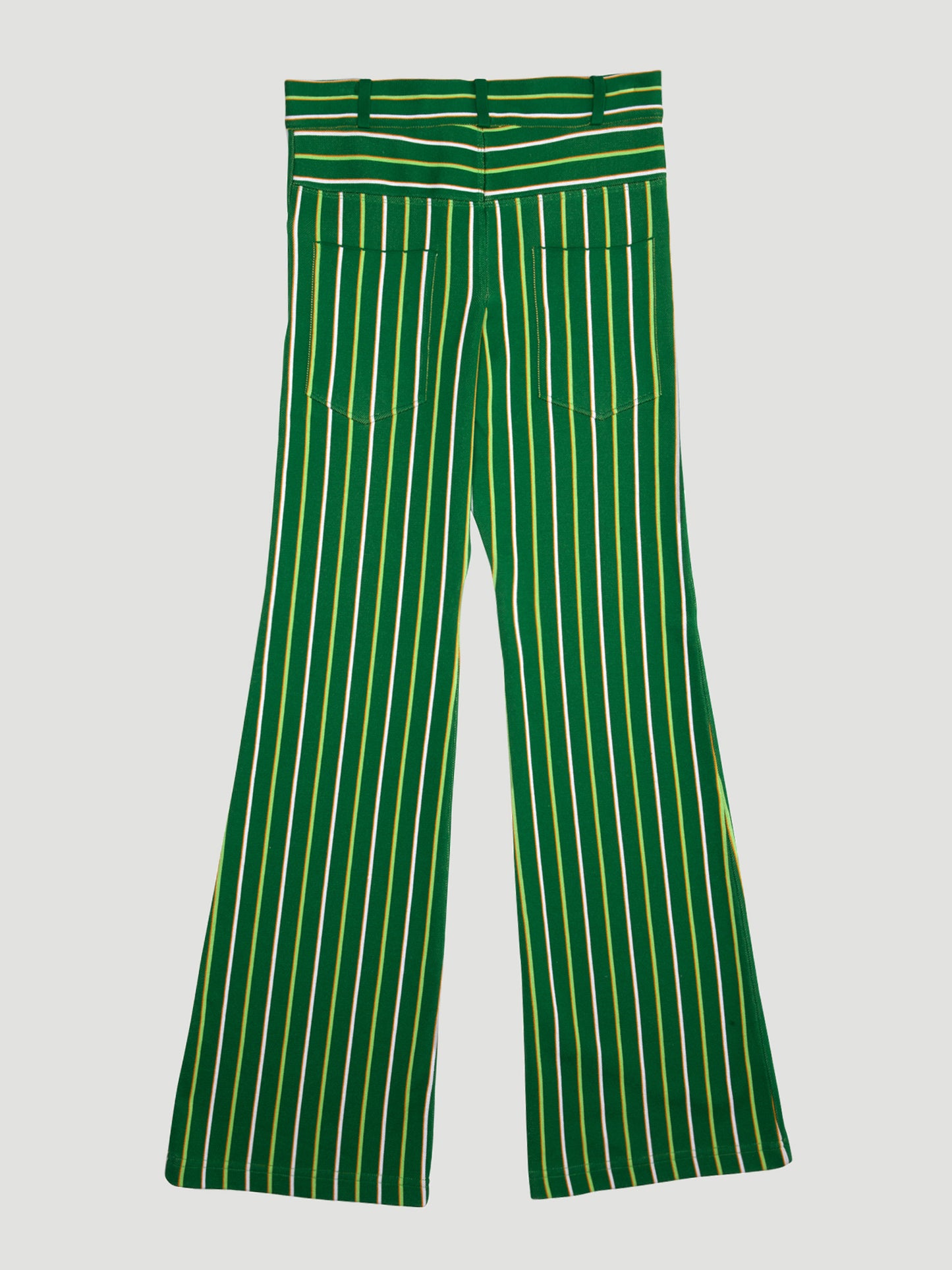 MARNI Jacquard Vertical Stripe Technical Knit Trousers