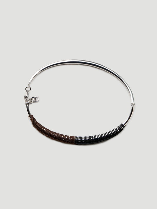 Charlotte Chesnais x Palm Heights Anklet, Silver