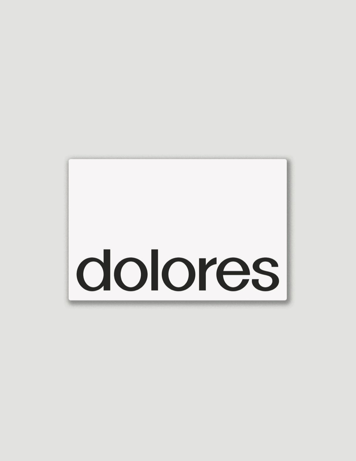 Dolores E-Gift Card 100