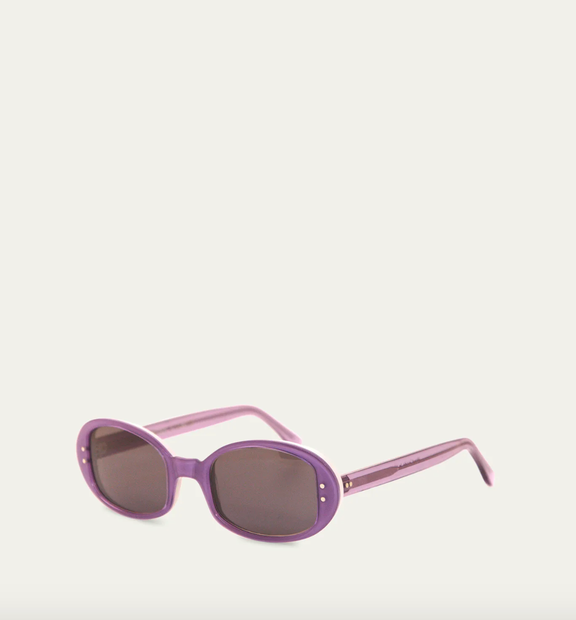 ZANKOV x Selima Optique Carolyn Oval Acetate Sunglasses